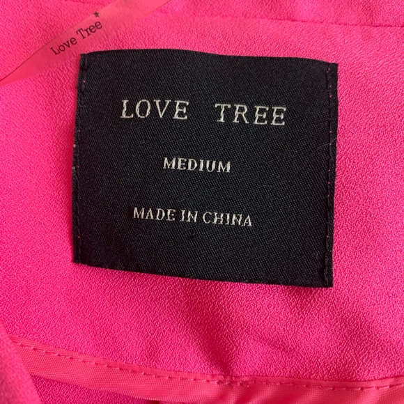 Pink semi cropped blazer - Picture 2 of 3